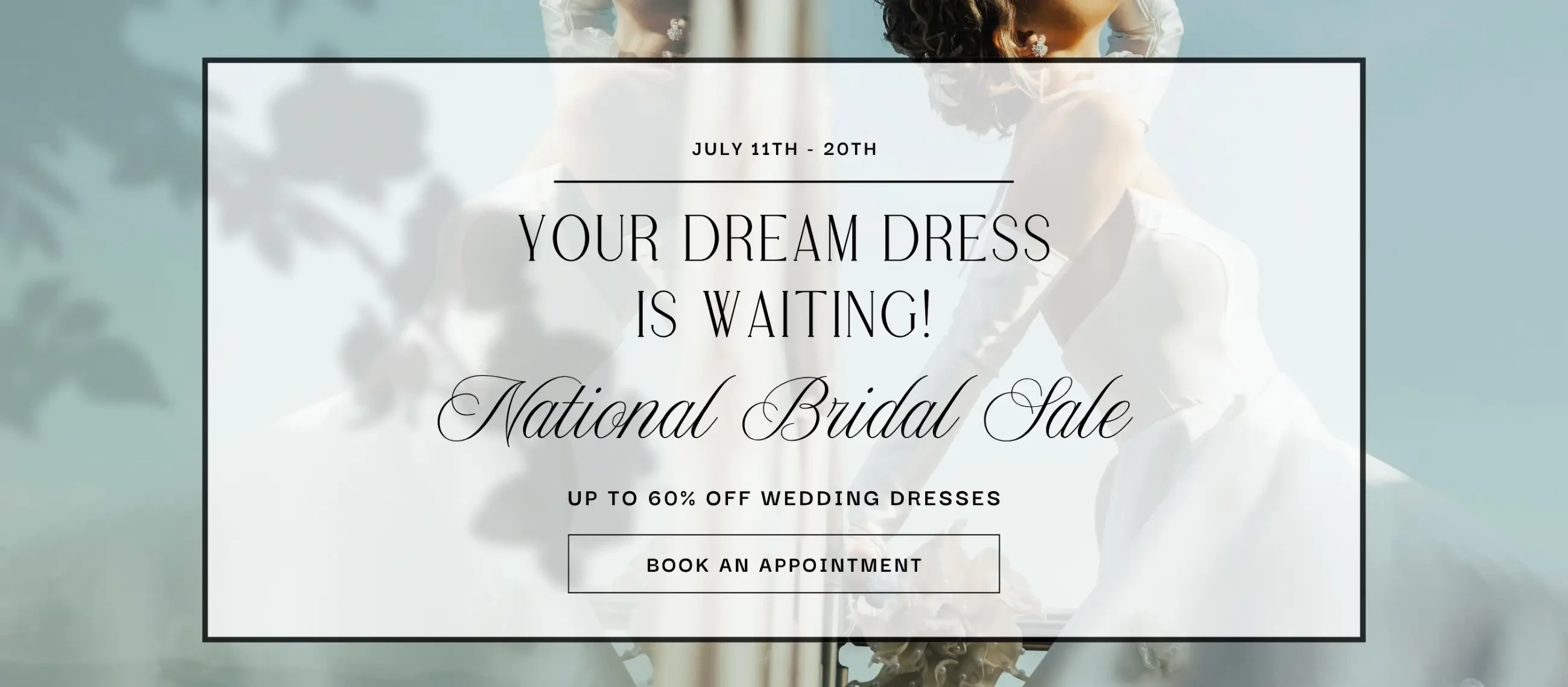 Image 18: National Bridal Sale desktop banner